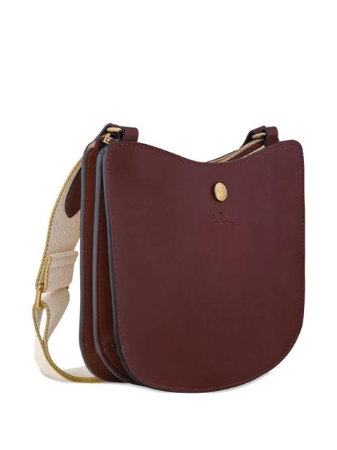 Longchamp logo crossbody bag - Brown
