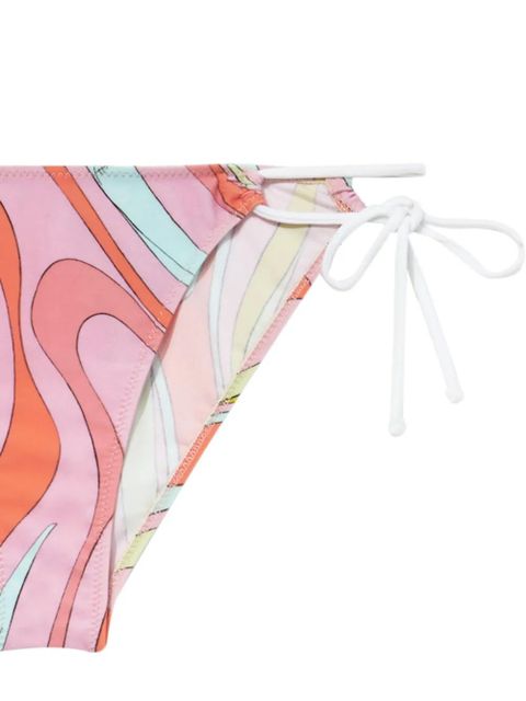 PUCCI Marmo-print bikini bottoms - Pink