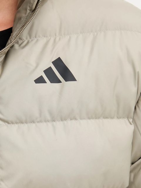 adidas kurtka Essentials Climawarm kolor zielony przejściowa JX7809