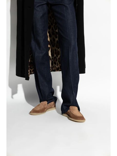 Dolce & Gabbana suede loafers - Brown