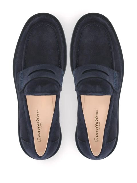 Gianvito Rossi Harris loafers - Blue