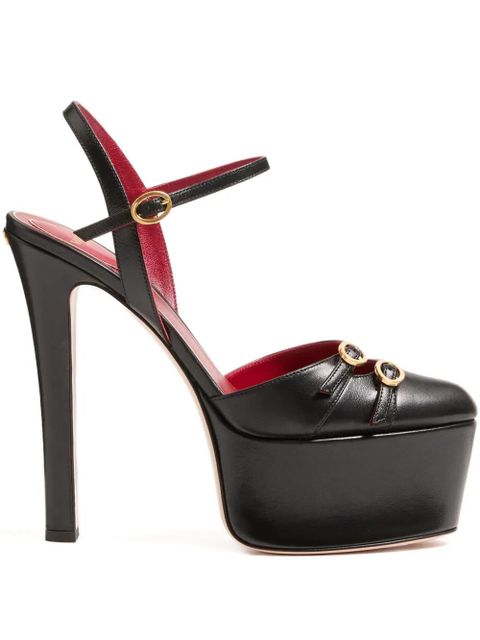 Valentino Garavani 145mm Crasher platform-sole pumps - Black - zdjęcie produktu nr 1