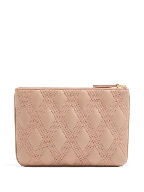 Valentino Garavani Quiltie 67 leather clutch bag - Pink - zdjęcie produktu nr 2