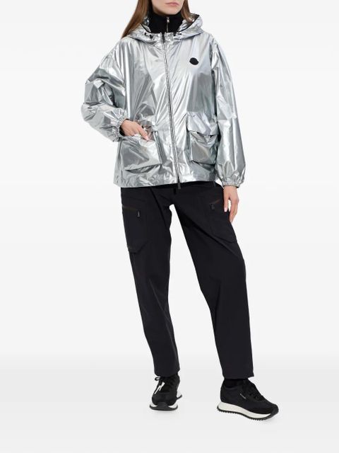 Moncler hooded pocket jacket - Silver - zdjęcie produktu nr 2