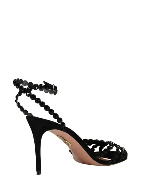 Aquazzura 85mm Tequila sandals - Black - zdjęcie produktu nr 2