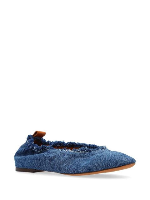 Lanvin denim ballerina shoes - Blue - zdjęcie produktu nr 2