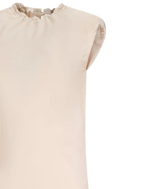 The Attico drawstring-neck midi dress - Pink - zdjęcie produktu nr 2