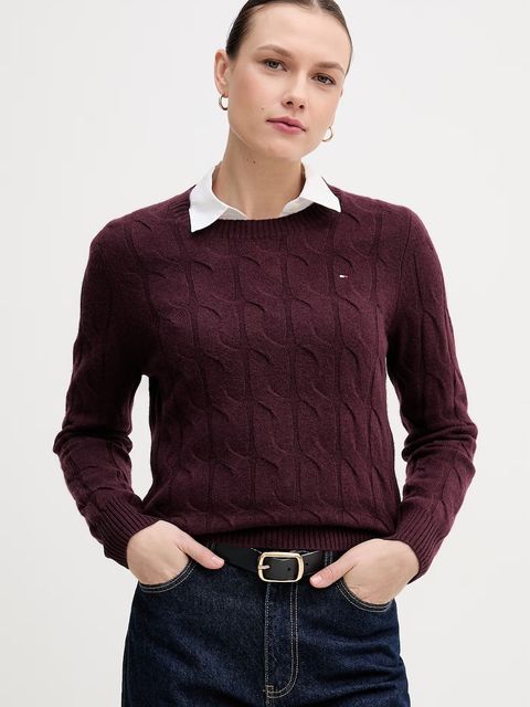 Tommy Hilfiger sweter wełniany - zdjęcie produktu nr 2