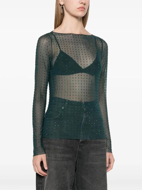 PINKO Rouen top - Green