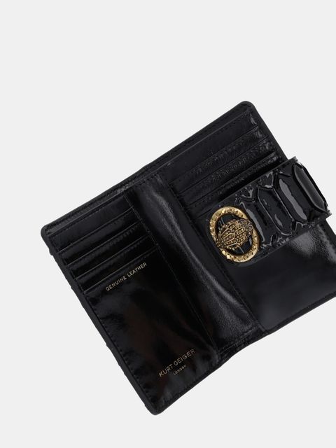 Kurt Geiger London portfel skórzany CHELSEA damski kolor czarny 3596400719 - zdjęcie produktu nr 2