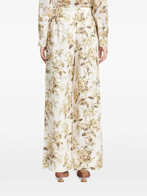 ZIMMERMANN Golden trousers - Neutrals