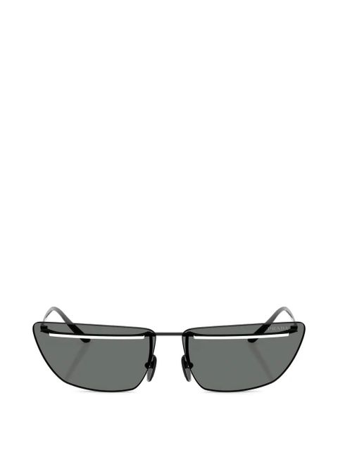 Prada half-rim sunglasses - Black - zdjęcie produktu nr 1
