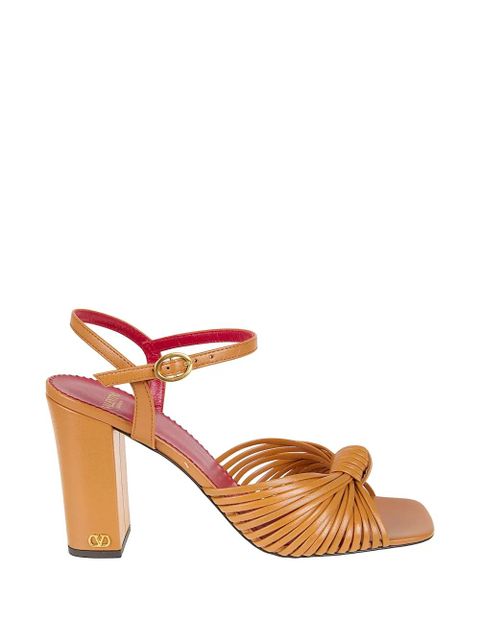 Valentino Garavani Annet heeled sandals - Brown - zdjęcie produktu nr 1
