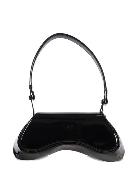 Diesel glossy shoulder bag - Black - zdjęcie produktu nr 1