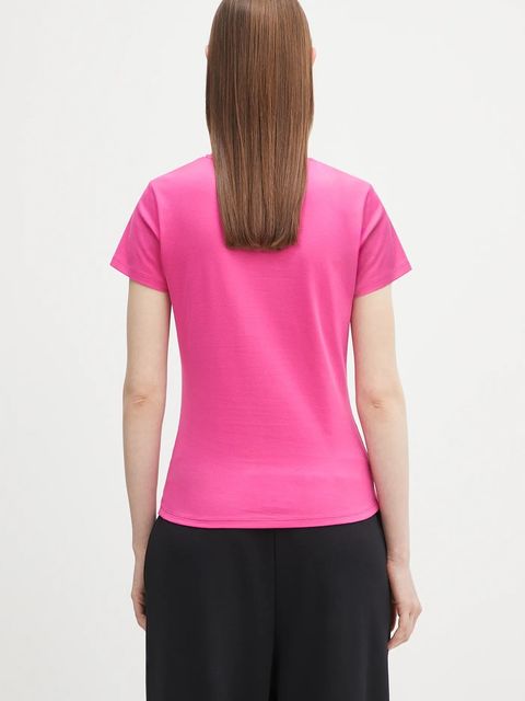 Pangaia t-shirt Cotton-Stretch T-shirt damski kolor różowy 10002430 - zdjęcie produktu nr 2