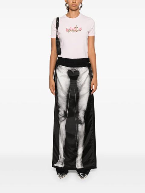 Givenchy roses-print cotton T-shirt - Pink - zdjęcie produktu nr 2