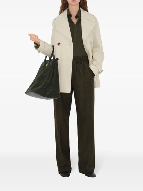 Burberry double breasted trench coat - Neutrals