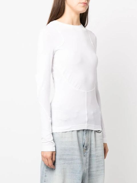 Givenchy cut-out crew-neck T-shirt - White