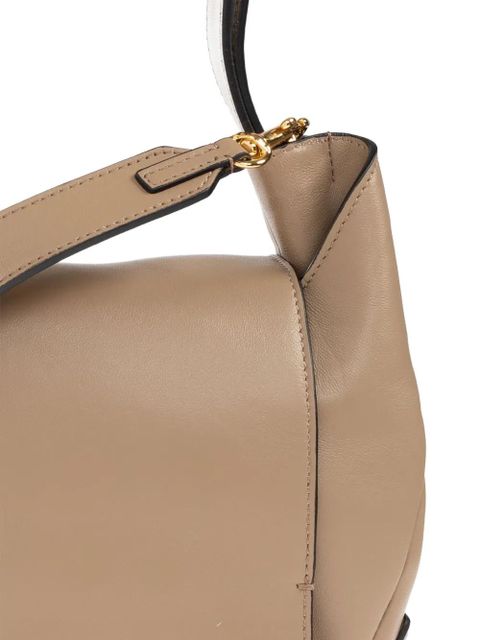 Moschino handle-detail cross body bag - Brown