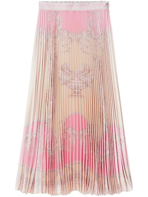 Versace La Coupe des Dieux pleated midi skirt - Neutrals - zdjęcie produktu nr 1