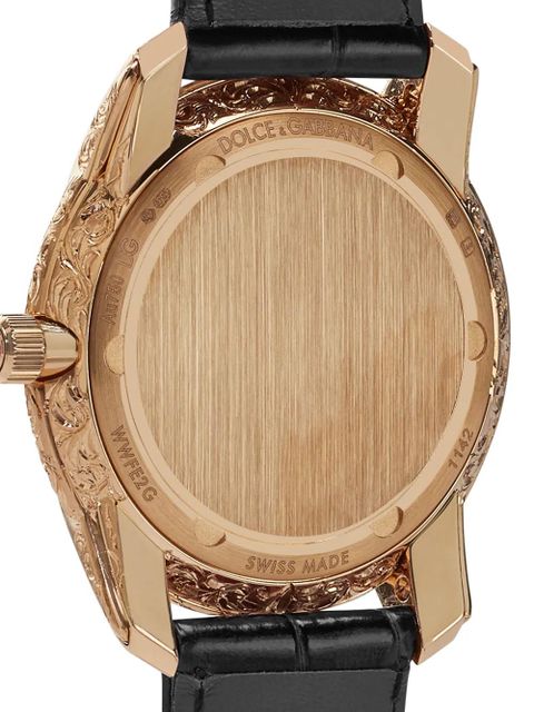 Dolce & Gabbana DG7 Gattopardo 40mm - Black