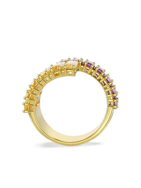 Swarovski Matrix baguette-cut gold ring - zdjęcie produktu nr 1