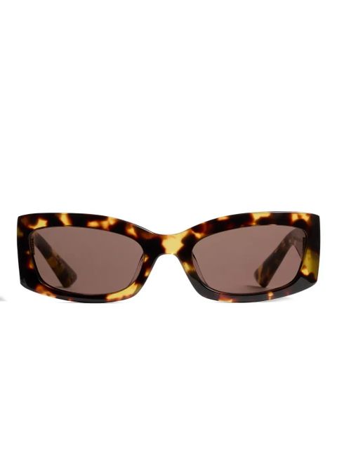 KHAITE x Oliver Peoples 1993C rectangle sunglasses - Brown