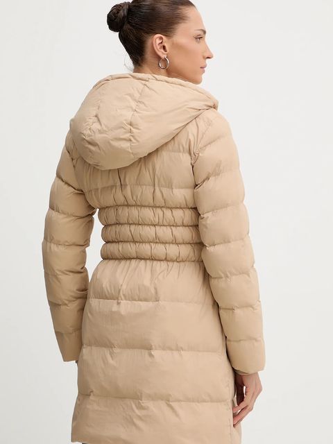 Armani Exchange kurtka kolor beżowy zimowa XW000652 AF15984