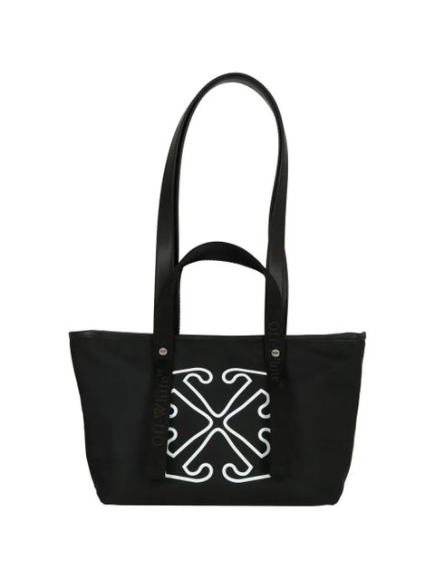 Off-White Arrows-motif logo-strap tote bag - Black - zdjęcie produktu nr 1