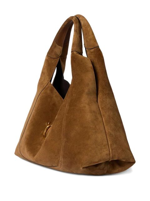 Gucci maxi Softbit shoulder bag - Brown