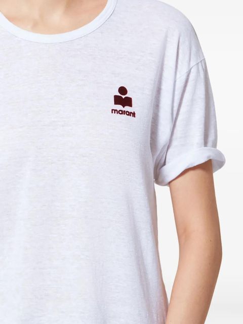 MARANT ÉTOILE Koldia logo T-shirt - White