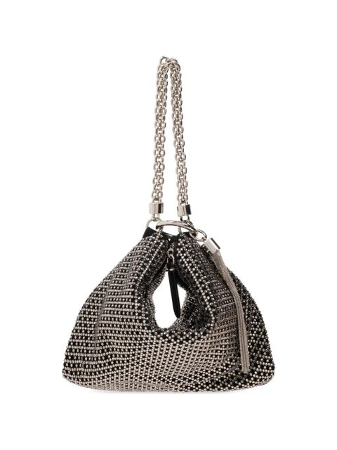 Jimmy Choo Callie crystal-embellished clutch bag - Black - zdjęcie produktu nr 1
