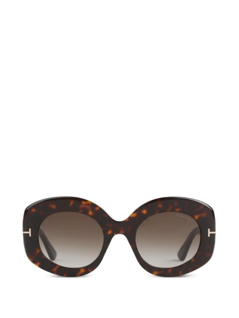 TOM FORD round-frame sunglasses - Brown - zdjęcie produktu nr 1