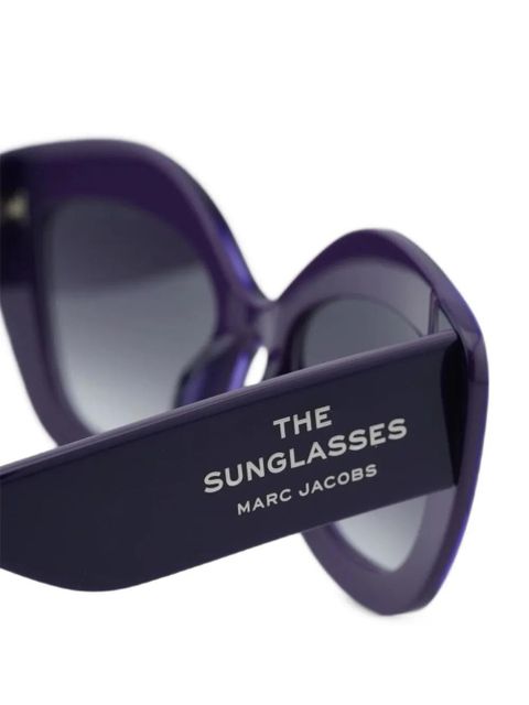 Marc Jacobs butterfly-frame sunglasses - Purple