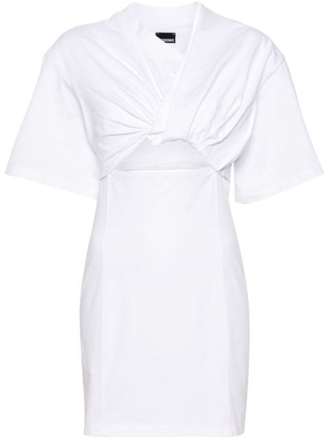 Jacquemus La Robe T-shirt Bahia minidress - White - zdjęcie produktu nr 1