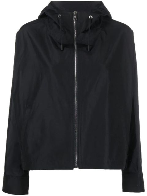Yves Salomon zip-up hooded jacket - Blue - zdjęcie produktu nr 1
