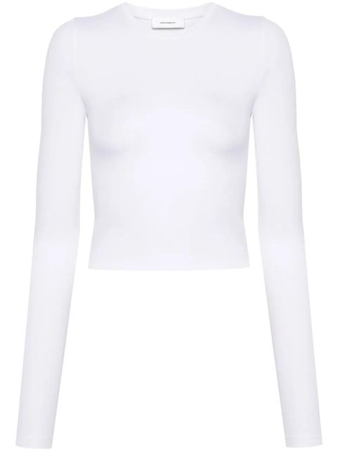 WARDROBE.NYC crew neck stretch-jersey T-shirt - White - zdjęcie produktu nr 1