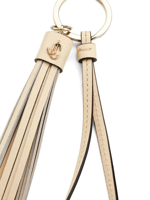 Jimmy Choo Tassel keyring charm - Neutrals