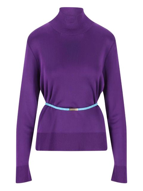 Gucci turtleneck top - Purple - zdjęcie produktu nr 1