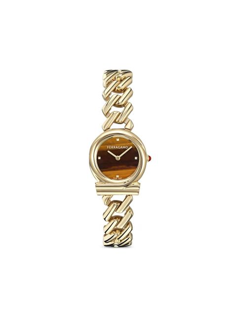 Ferragamo Gancini Twisted 28mm - Gold - zdjęcie produktu nr 1