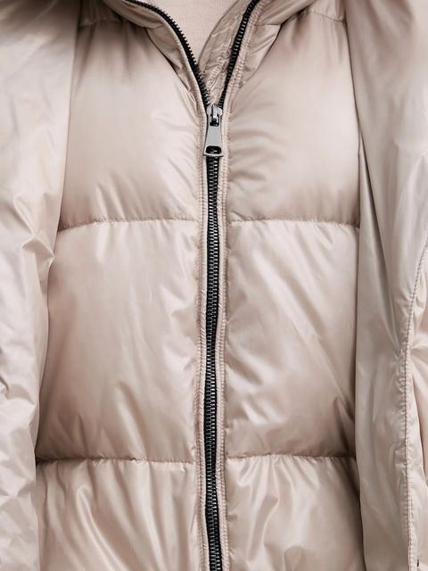 MMC STUDIO kurtka puchowa kolor beżowy zimowa OLORO.JACKET