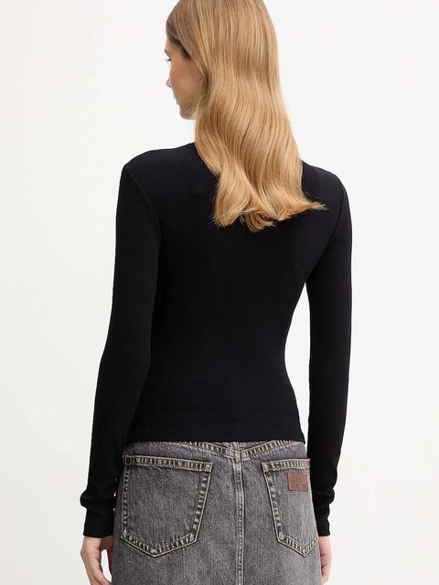 La Mania longsleeve kolor czarny GIN