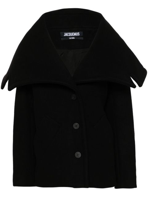 Jacquemus Le Caban Caruso jacket - Black - zdjęcie produktu nr 1