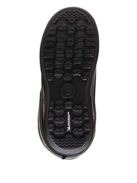 BOGNER logo lace-up snow boots - Black