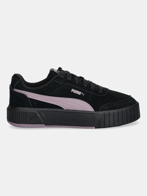 Puma sneakersy zamszowe Carina Mia SD damskie kolor czarny 402638