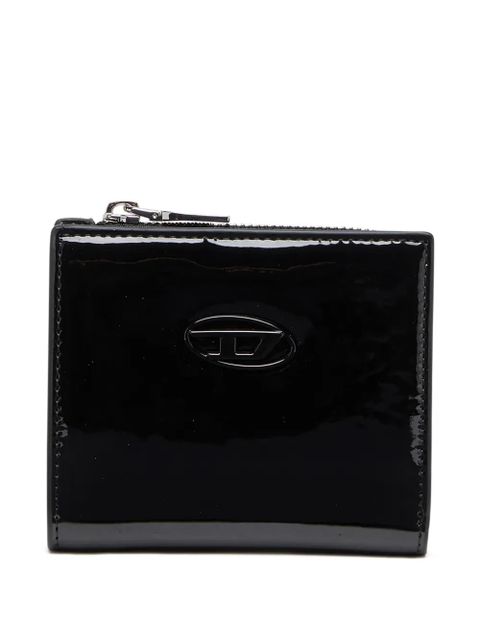Diesel Play III patent leather cardholder - Black - zdjęcie produktu nr 1