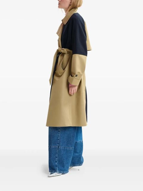 Essentiel Antwerp Just colour-block coat - Neutrals