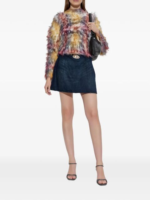 Diesel De-Sweny-S1 denim mini skirt - Blue