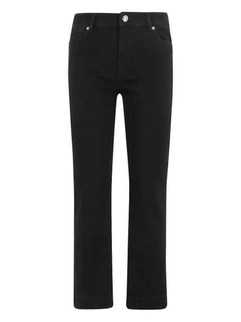 Sportmax buttoned straight-leg jeans - Black - zdjęcie produktu nr 1