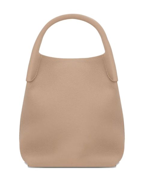 Loro Piana round-handle leather tote bag - Neutrals - zdjęcie produktu nr 2